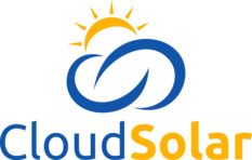 Cloud solar Logo